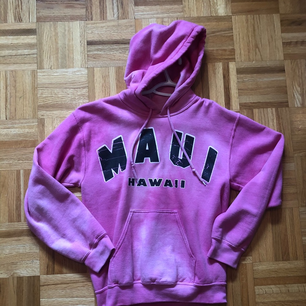 Pink Hawaii, Maui thick hoodie